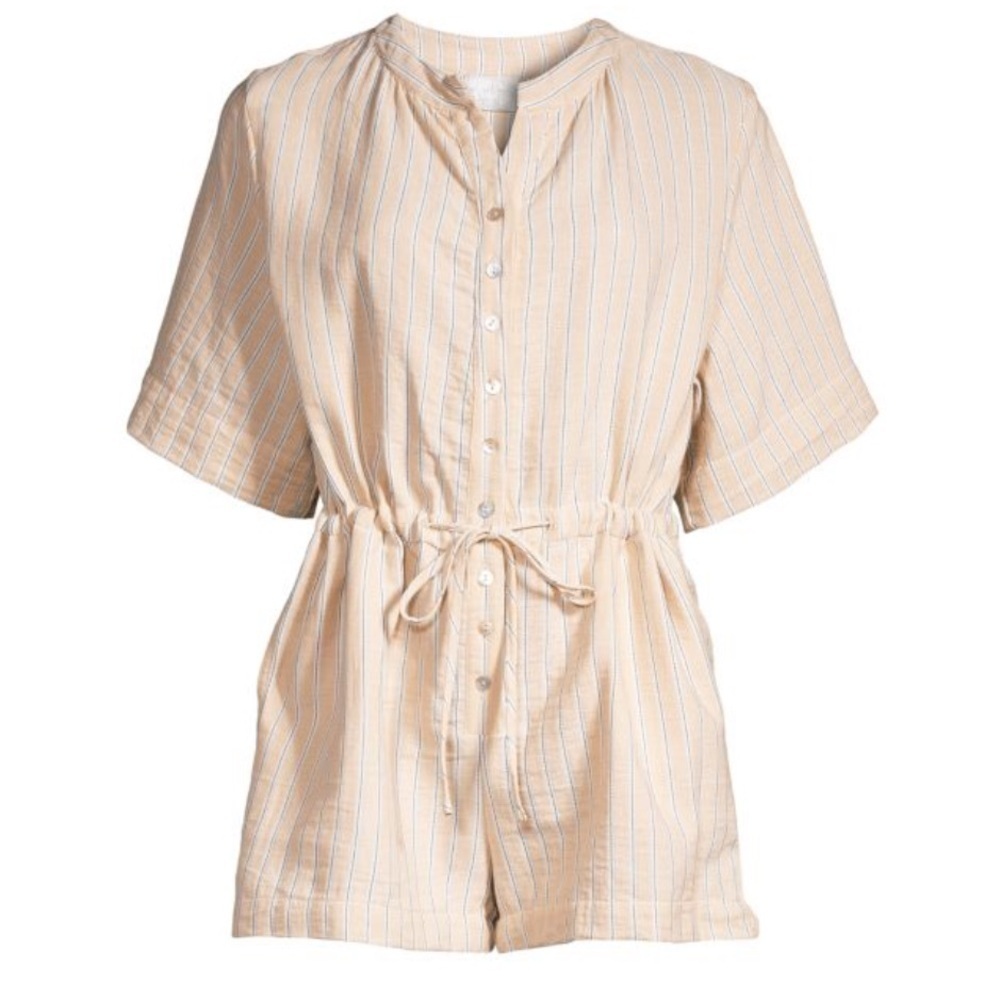Heroes & Dreamers Eden Striped Romper Sz M - Picture 6 of 9